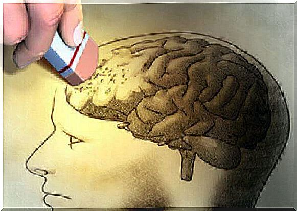 Eraser wipes away brain